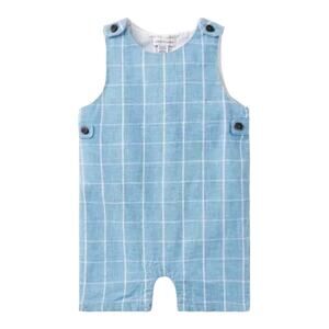 Janie and Jack NWT Baby Tattersall Romper. 3-6 Months.